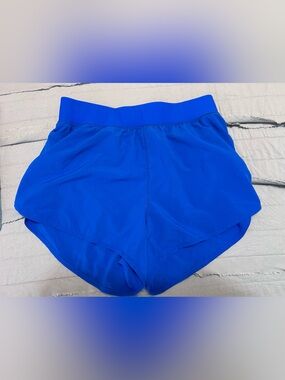Women's Athletic Running Shorts - Blue